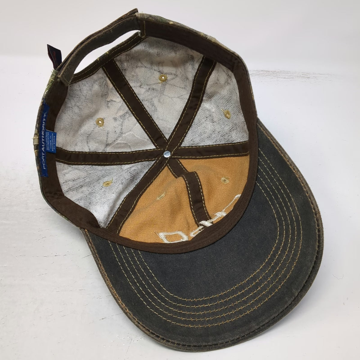 Port Authority CH2O Baseball Cap Black Realtree Camo One Size Strapback Hat