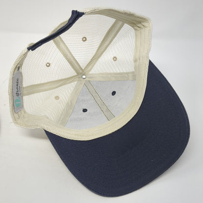 Mubea Light Efficient Global Strapback Trucker Hat Blue OS Mesh Back Vitronic