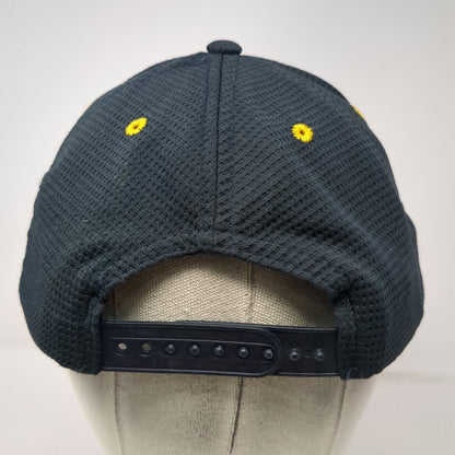 Apparel Collection Snapback Blue Hat One Size McDonalds Logo Side Patch Yellow