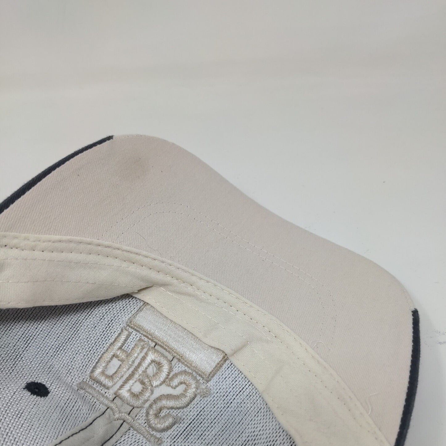 ABS Strapback Hat Blue One Size Embroidered Adjustable Cap America