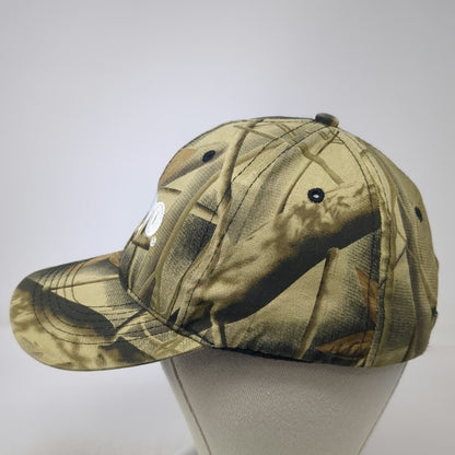 Koyo Green Leaf Camo Embroidered Baseball Cap One Size Strapback Adjustable Hat