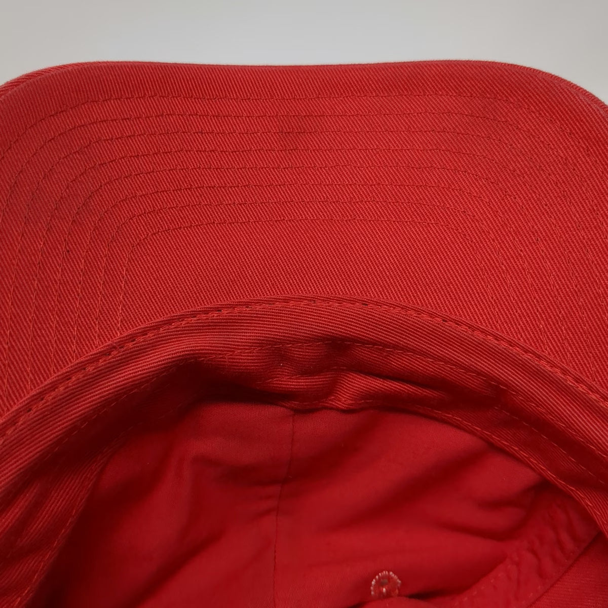 Nike Baseball Cap Red M Slideback Adjustable Cotton Hat Embroidered Swoosh Logo