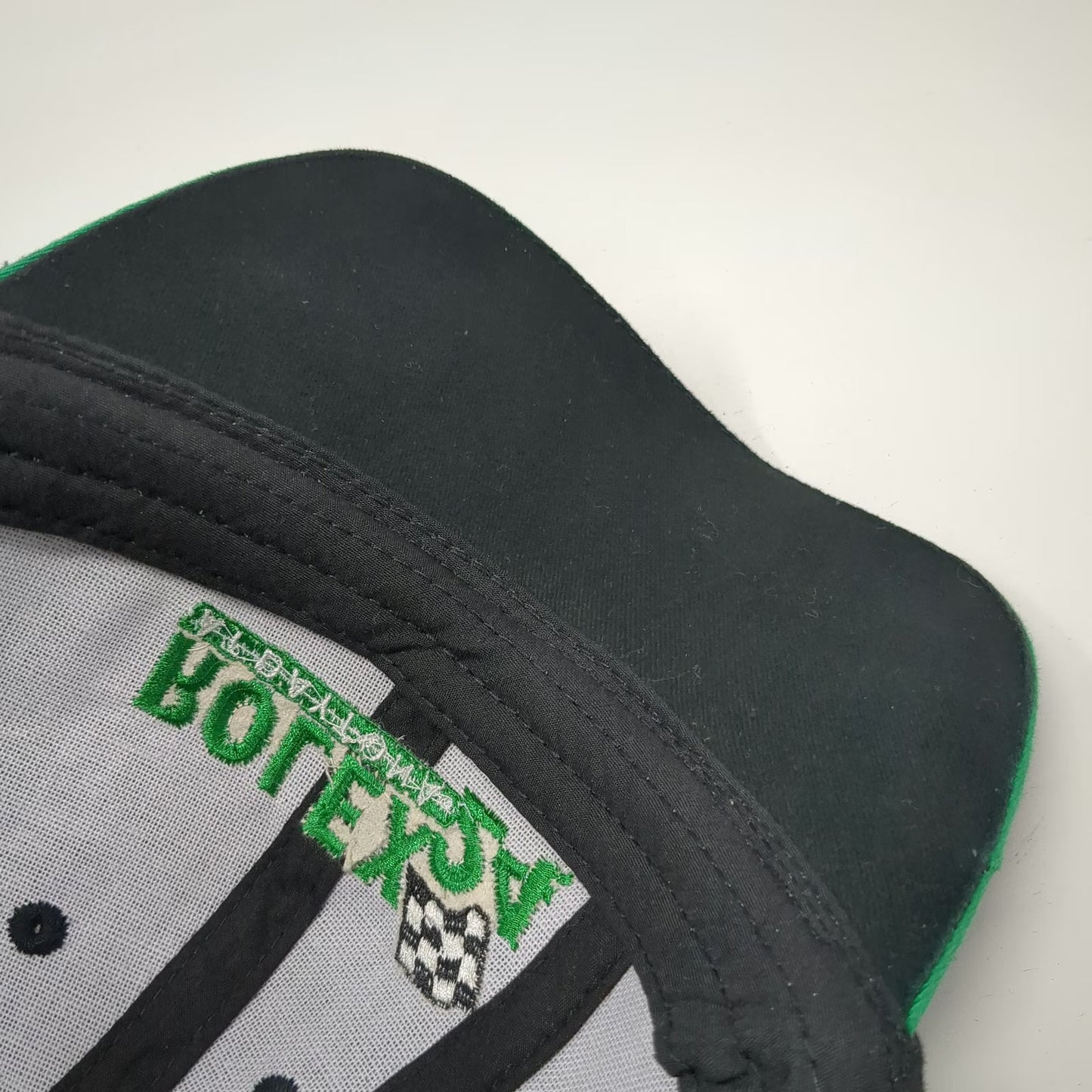 Rolex Daytona 24 2008 Champions Club Black One Size Baseball Cap Hat Mesh Green