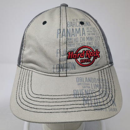 Hard Rock Hotel Baseball Cap Gray One Size Punta Cana Cities Graphic Cotton Hat