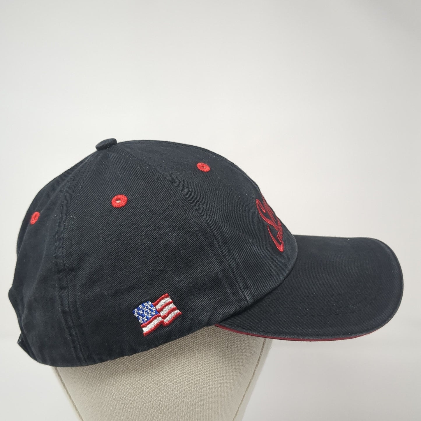 Smith Transportation Inc. Strapback Baseball Cap Black One Size Adjustable