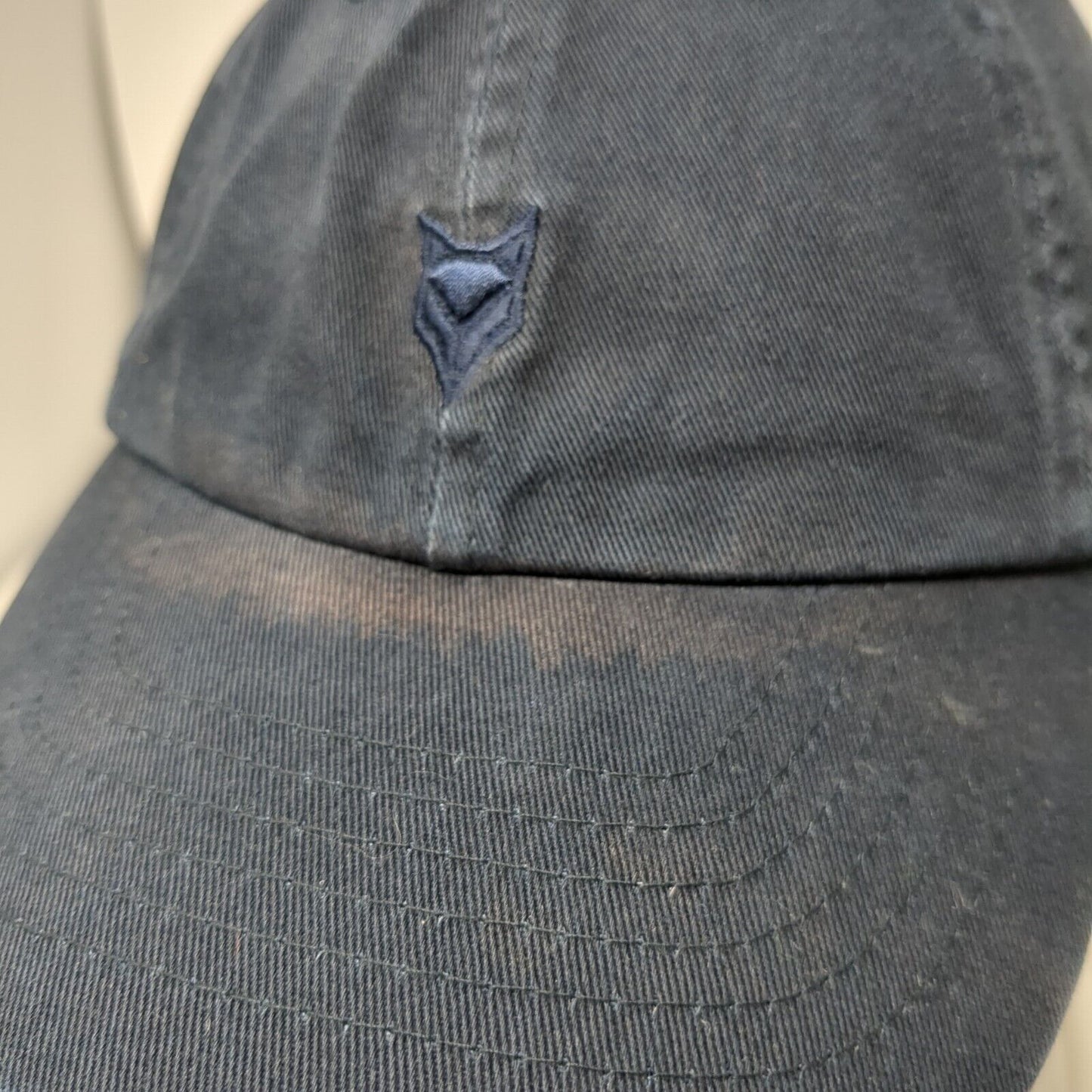 Prince & Fox Slideback Hat Blue One Size Solid Adjustable Embroidered
