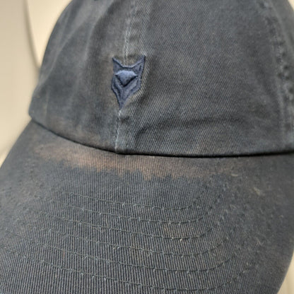 Prince & Fox Slideback Hat Blue One Size Solid Adjustable Embroidered