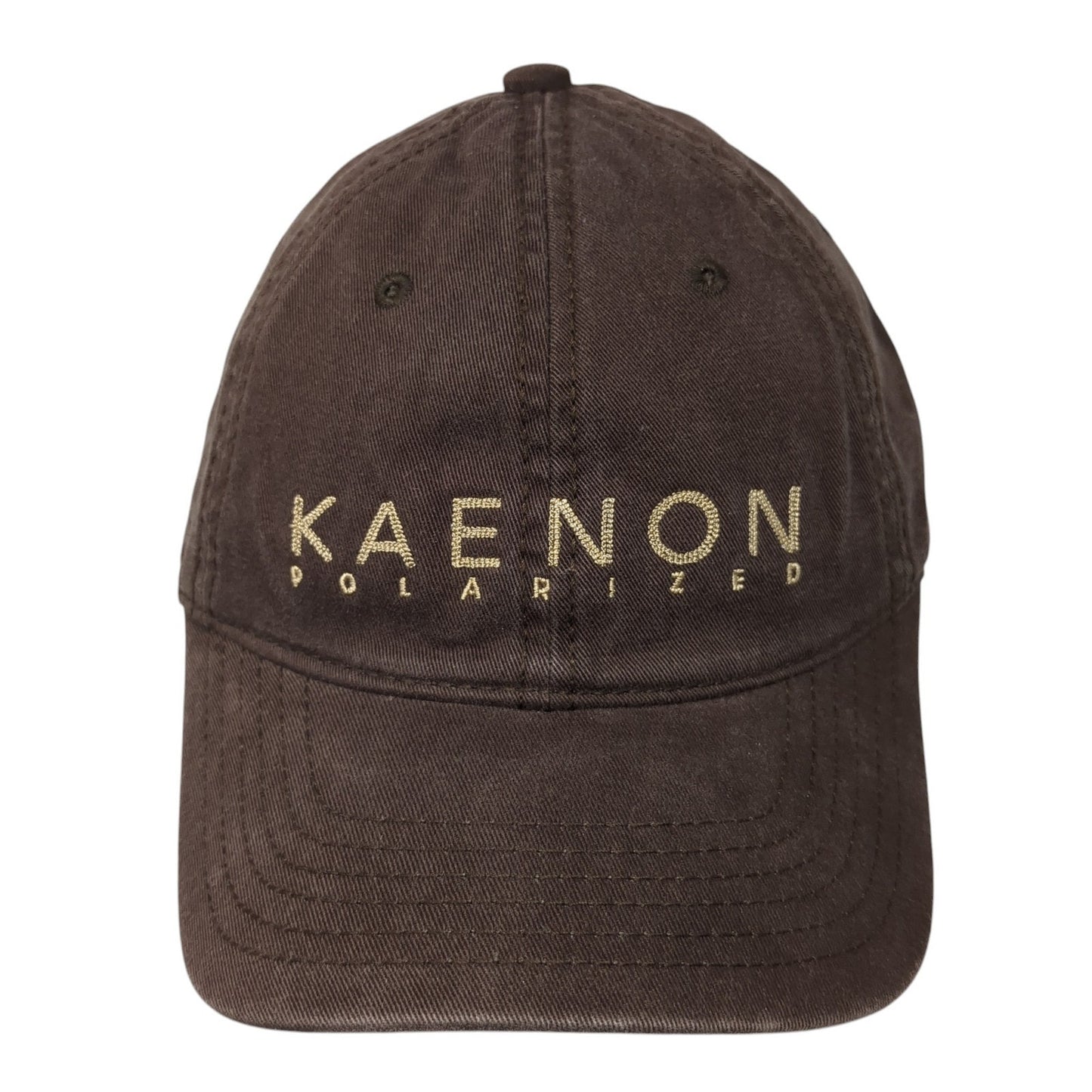 Kaenon Polarized Slideback Hat Brown One Size Adjustable Embroidered