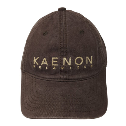 Kaenon Polarized Slideback Hat Brown One Size Adjustable Embroidered