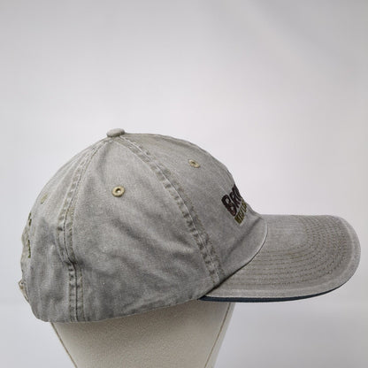 Brownells Mille Supply Group Strapback Hat Gray One Size Adjustable