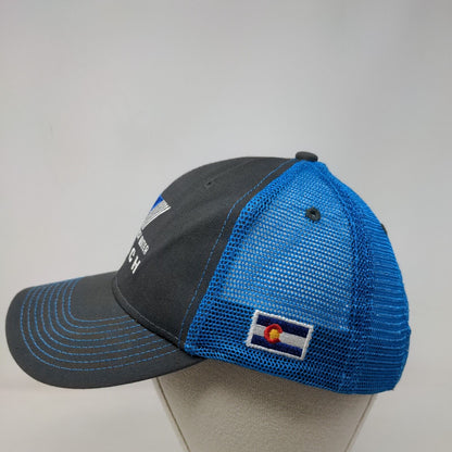 Drowsy Water Ranch Snapback Trucker Hat Multicolor One Size Mesh Back Ouray