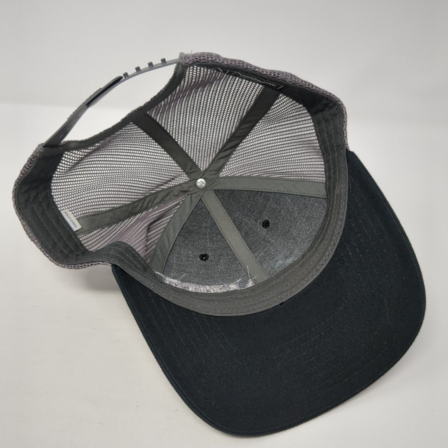 Idaho Army National Guard Snapback Trucker Hat Black M/L Richardson