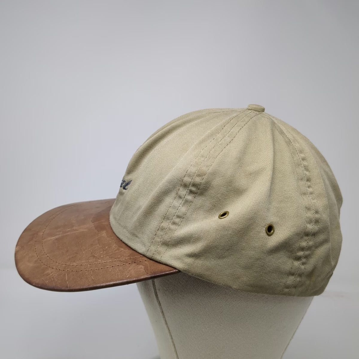 Camp David Baseball Cap Beige Brown One Size McCall Idaho Pine Trees Hat