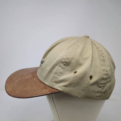 Camp David Baseball Cap Beige Brown One Size McCall Idaho Pine Trees Hat