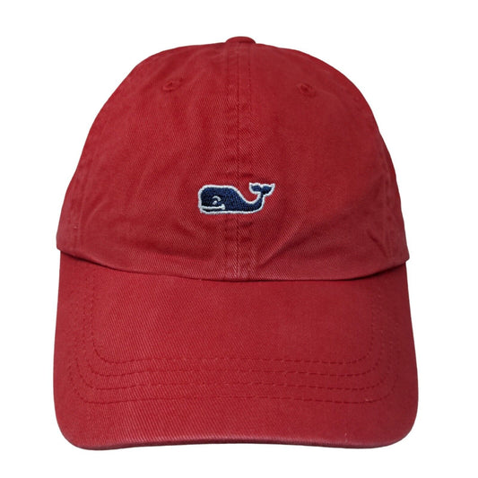 Vineyard Vines Martha's Vineyard Men's Slideback Hat Red Adjustable Whale Logo