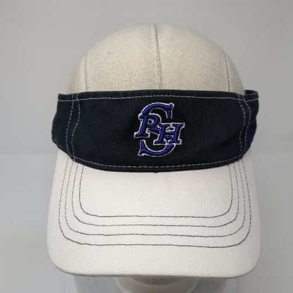 SPH Panthers Strapback Sun Visor Hat Multicolor OS Adjustable Embroidered Zephyr