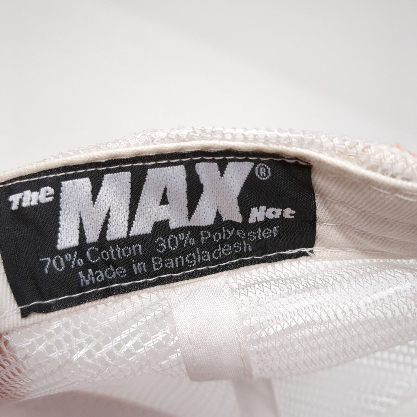 Diversified Services Strapback Mesh Back Trucker Hat Orange One Size