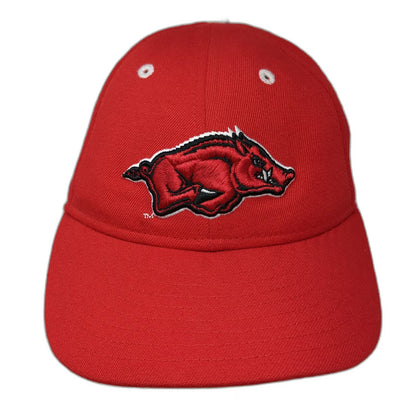 Arkansas Razorbacks NCAA New Era Red Hat 6 3/4 Wool Blend Running Hog Logo Fit