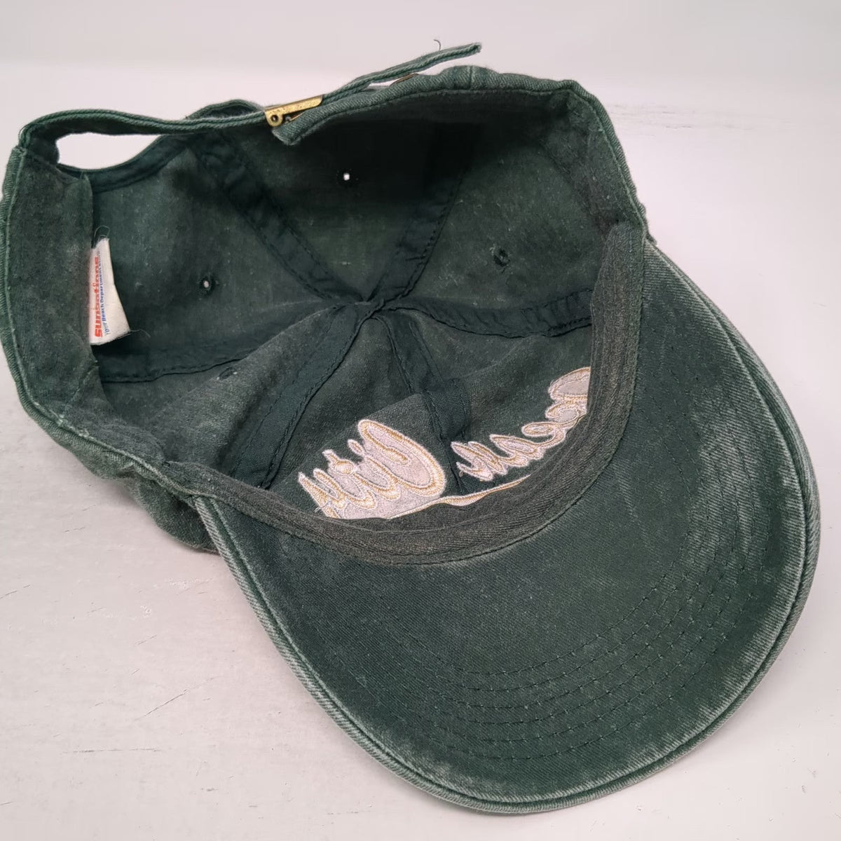 Sunsations Ocean City Maryland Baseball Cap Hat Green One Size Adjustable Slide