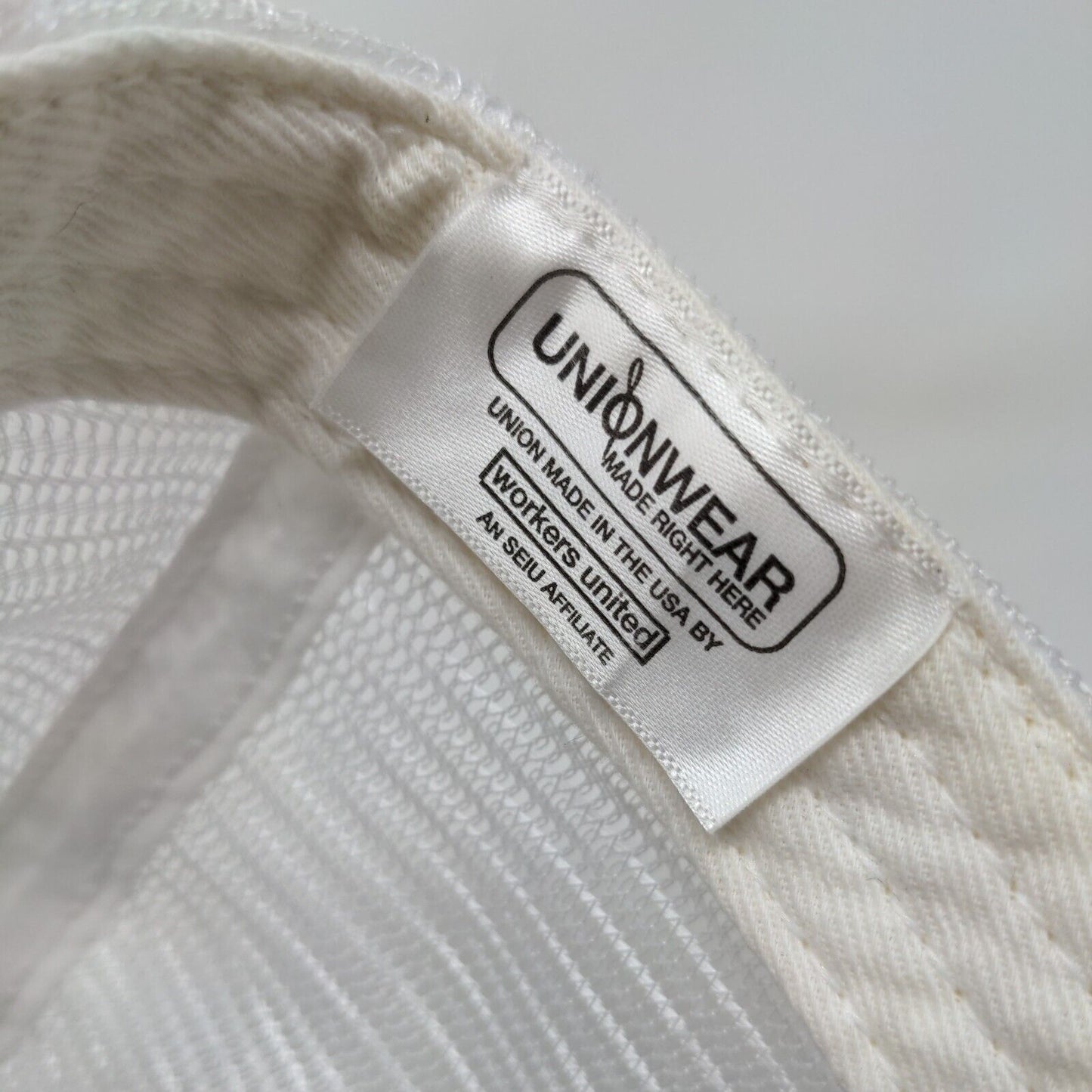 Local #47 Snapback Trucker Hat Blue One Size Embroidered Patriotic Unionwear