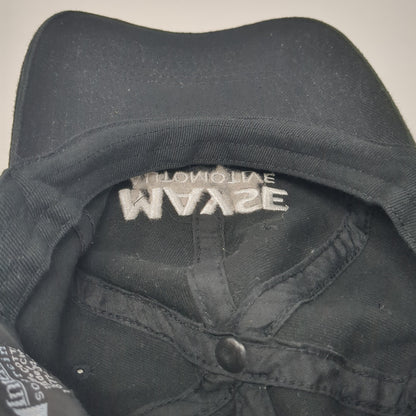 Mayse Automotive Strapback Baseball Cap Black One Size Adjustable Embroidered