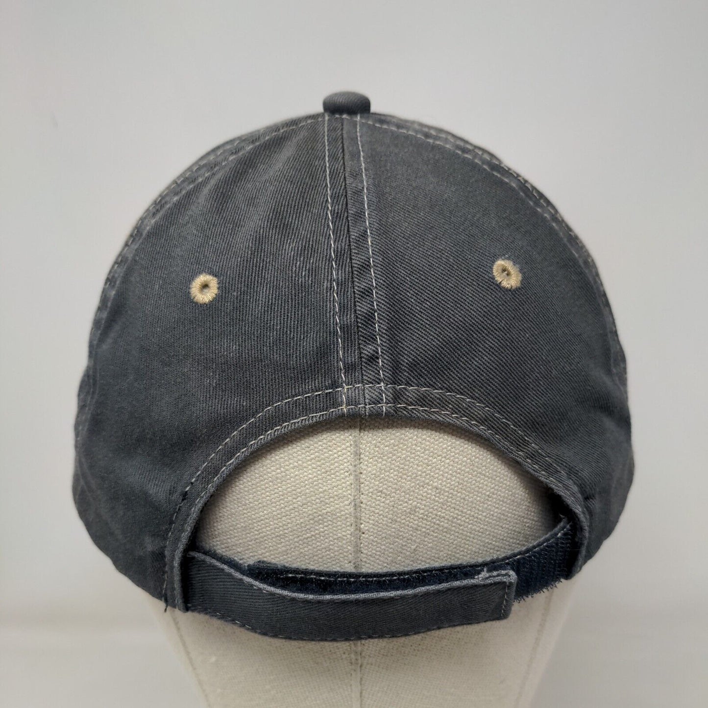 Cushing Terrell Strapback Hat Blue OSFA Adjustable Embroidered Port Authority