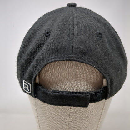 SB Strapback Hat Black Medium-Large Adjustable Embroidered Richardson