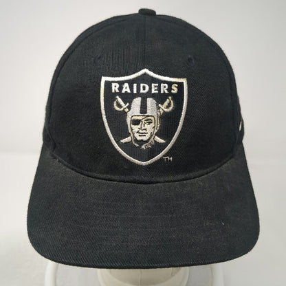 Nike Raiders NFL Black Baseball Cap Pro Line Authentic Snapback Hat Vintage