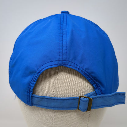 Blue NY Logo Baseball Cap OSFM Mesh Side Panels Adjustable Strapback Sport Hat