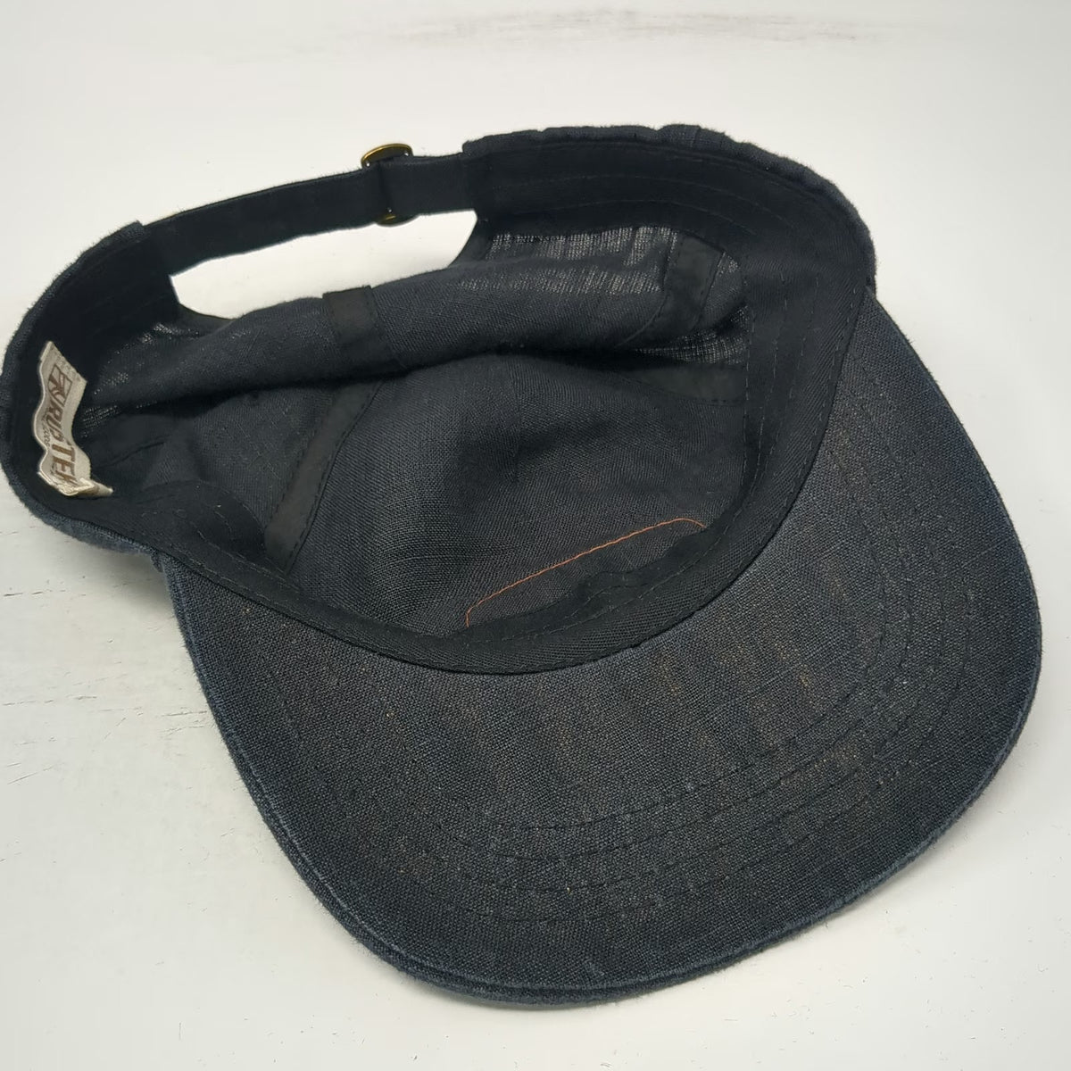 Rustek 5 Panel Black One Size Hemp Bamboo Cork Bend Oregon PNW Strapback Hat