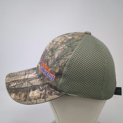 Port Authority Baseball Cap Green One Size Portneuf Air Rescue Mesh Camo Hat