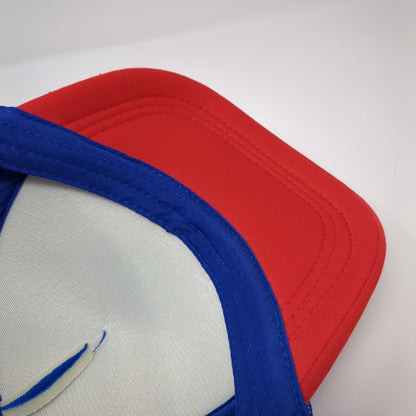 Star American Flag Snapback Trucker Hat Multicolor One Size Mesh Back