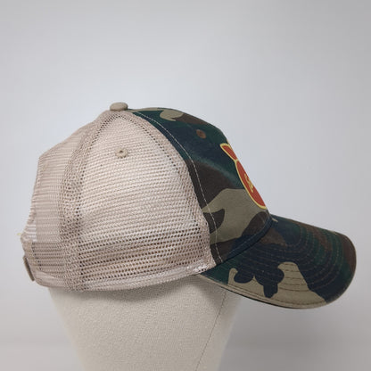 Eckert's Est. 1837 Trucker Hat Multicolor OS Adjustable Camouflage Mesh Back