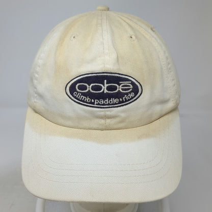 oobe Baseball Cap Beige One Size Slideback Climb Paddle Ride Cotton Outdoor Hat