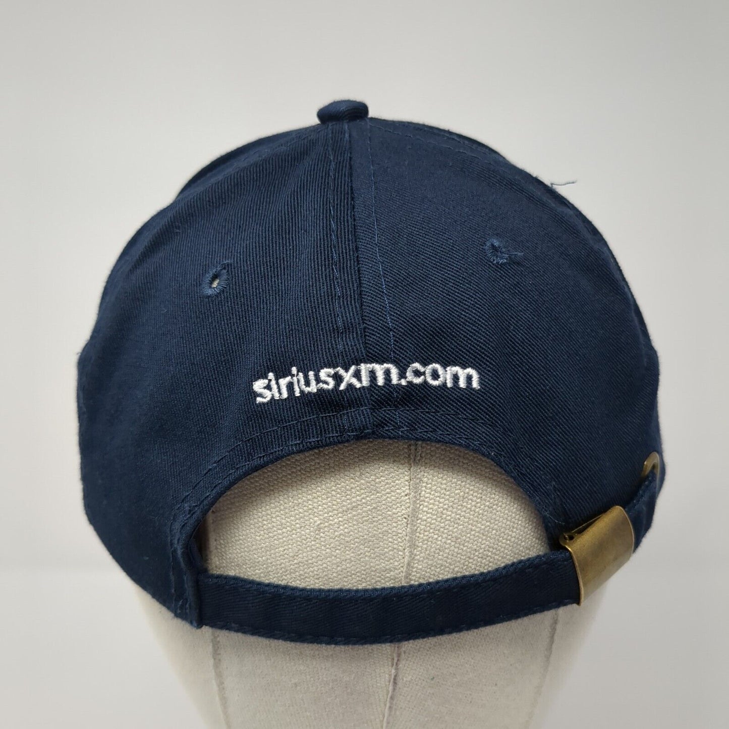 SiriusXM Slideback Hat Blue One Size Adjustable Embroidered 6 Panel