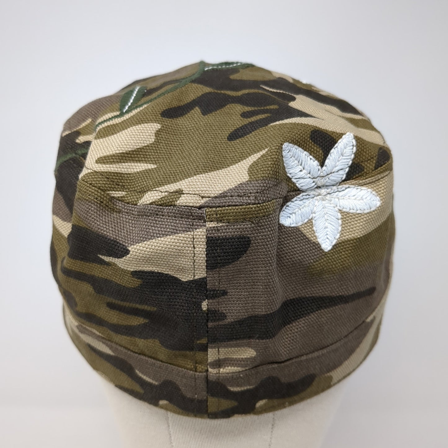 Headers Fitted Cadet Army Cap Hat Multicolor One Size Floral Camo