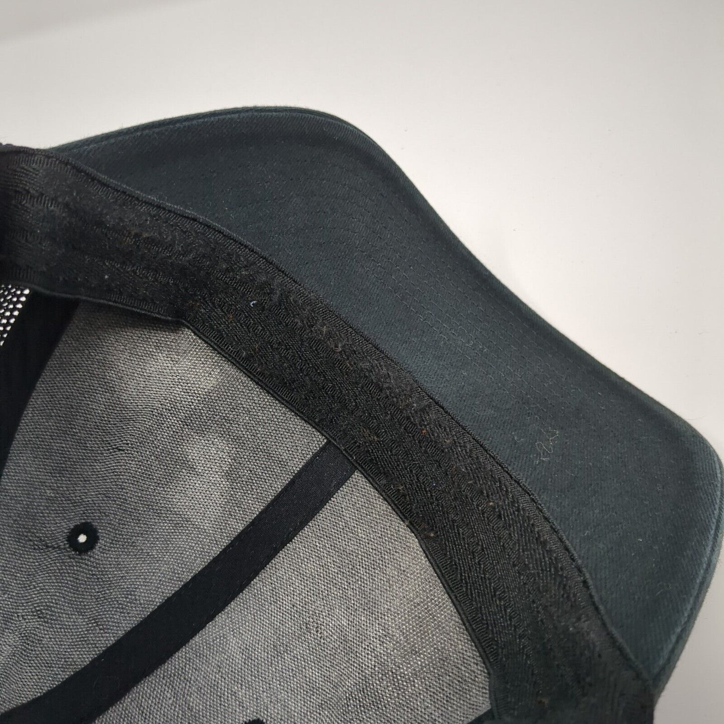 Pine Trees USA Flag Fitted Mesh Back Trucker Hat Black One Size Columbia