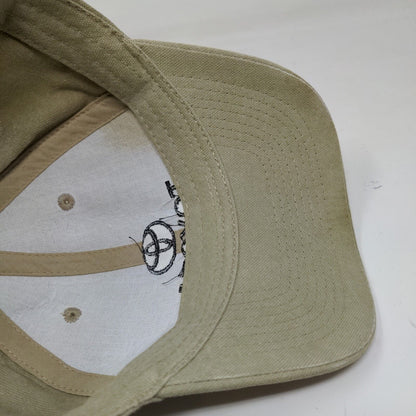 Toyota Men's Slideback Hat Tan Adjustable Indiana State Fair Embroidered Logo