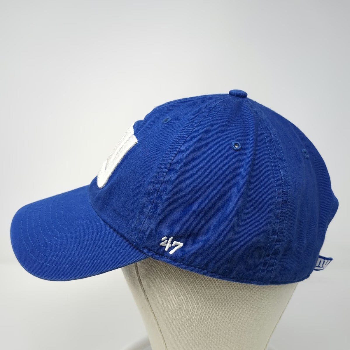 New York Giants NFL '47 Blue Cap OSFM Slideback Cotton Hat Embroidered Logo NY