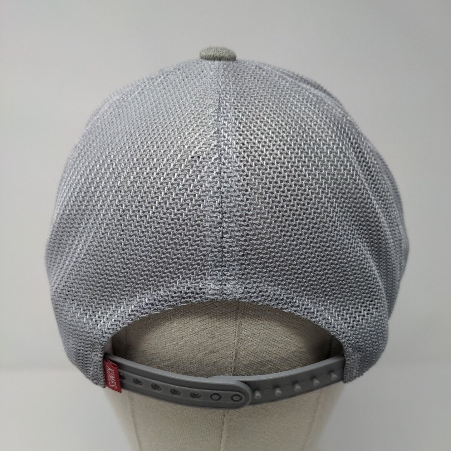 Kimes Ranch Snapback Trucker Hat Gray OSFA 110 Flexfit Mesh Back Yupoong