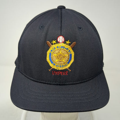 Richardson Baseball Cap Black One Size American Legion Umpire Fitted Hat
