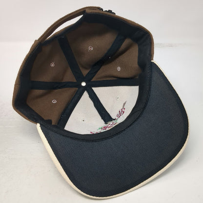 Baseball Cap Brown Beige One Size Barako Country Batangas Philippines Coffee Hat