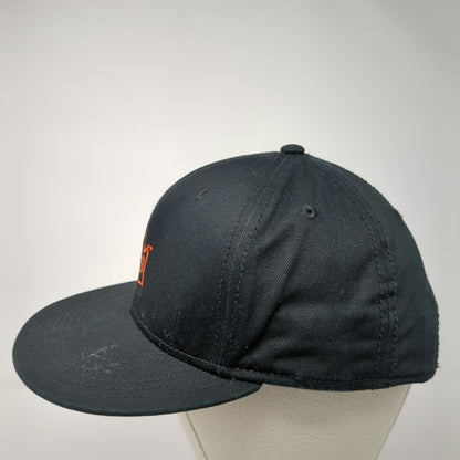 Idaho State Bengals NCAA OTTO Snapback Black Youth Flat Brim Grey Underbrim Hat