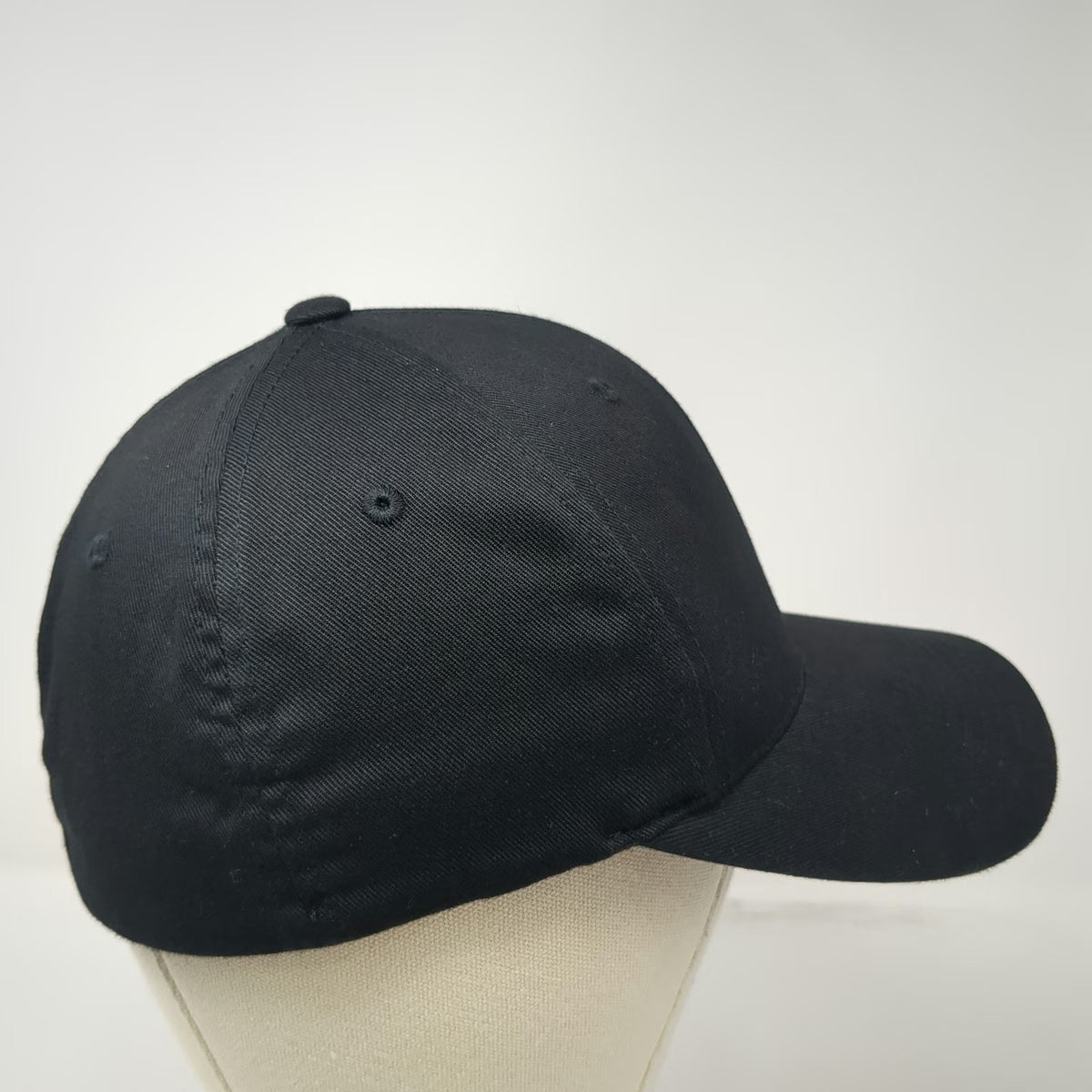 Flexfit Baseball Cap Black M 208 Hunters Deer Antlers Hunting Hat