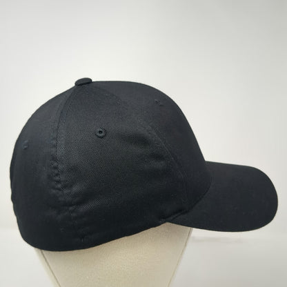 Flexfit Baseball Cap Black M 208 Hunters Deer Antlers Hunting Hat