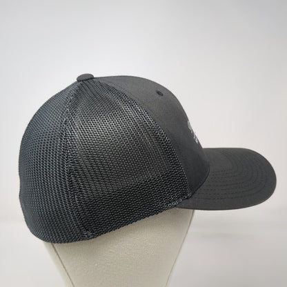 Flexfit Baseball Cap Gray One Size Patty-O-Matic Food Machines Mesh Back Hat