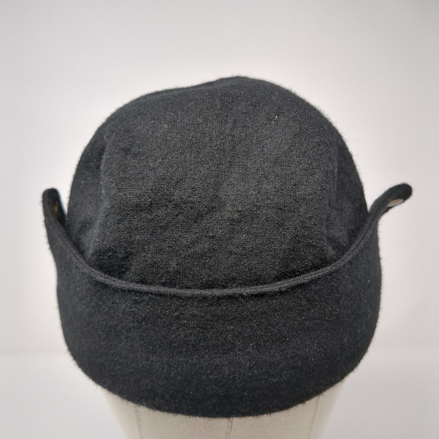 Jessica Simpson Fitted Hat Black One Size Ear Flap Solid Blank Outdoor