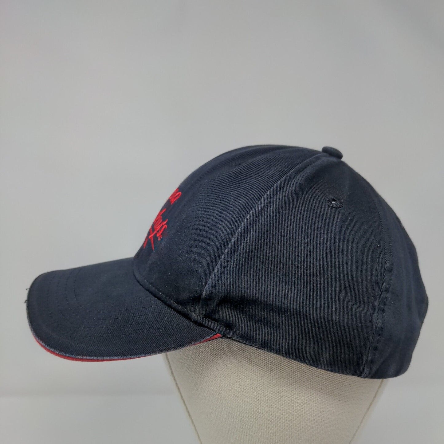 Papa Murphy's Pizza Strapback Hat Blue OSFA Embroidered Employee Crew Cap Crest