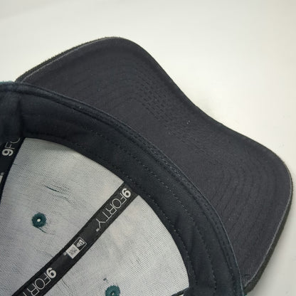 Philadelphia Eagles NFL New Era Cap Green Black One Size OSFM Strapback Hat Logo