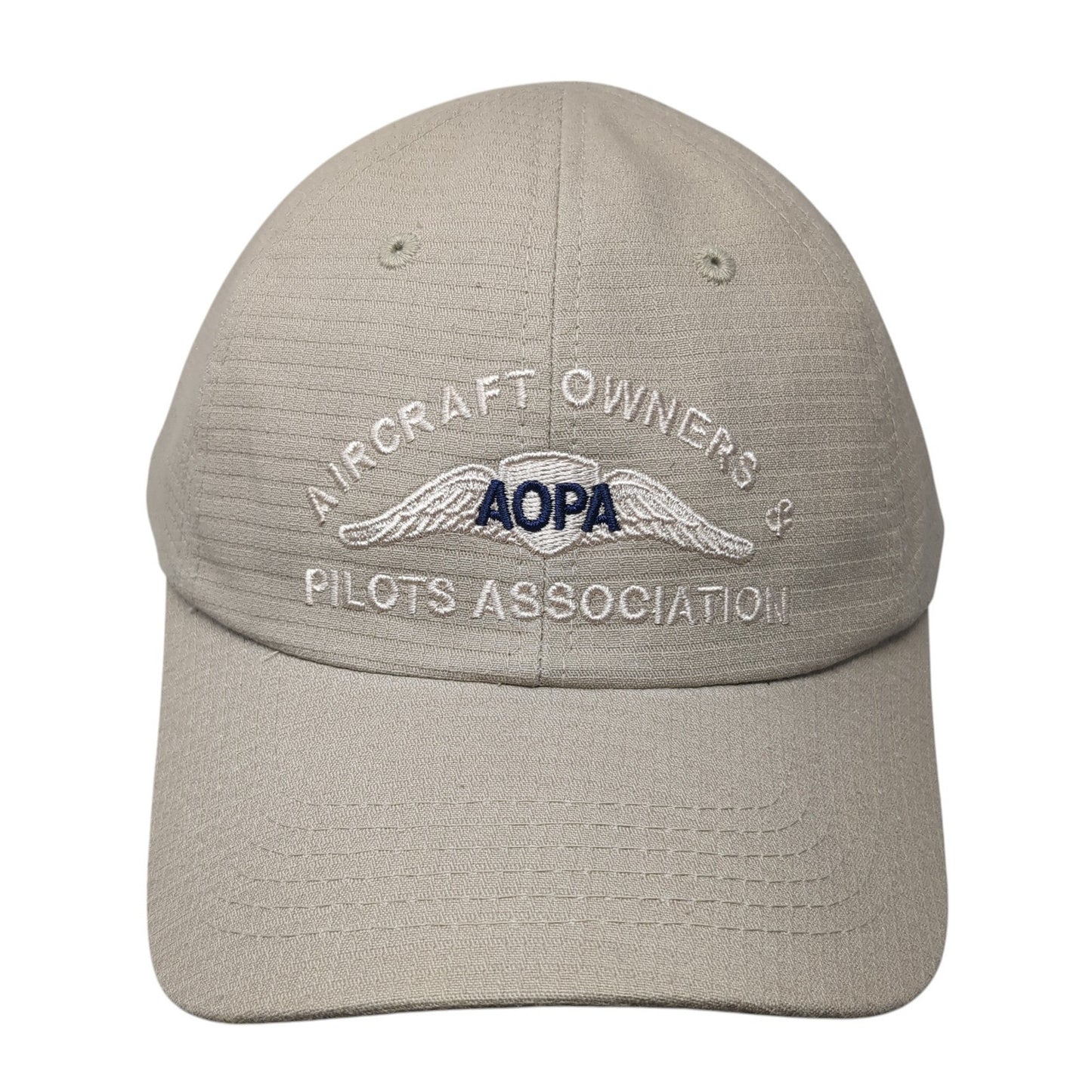 Aircraft Owner's & Pilots Association Slideback Baseball Cap Beige OS Adjustable